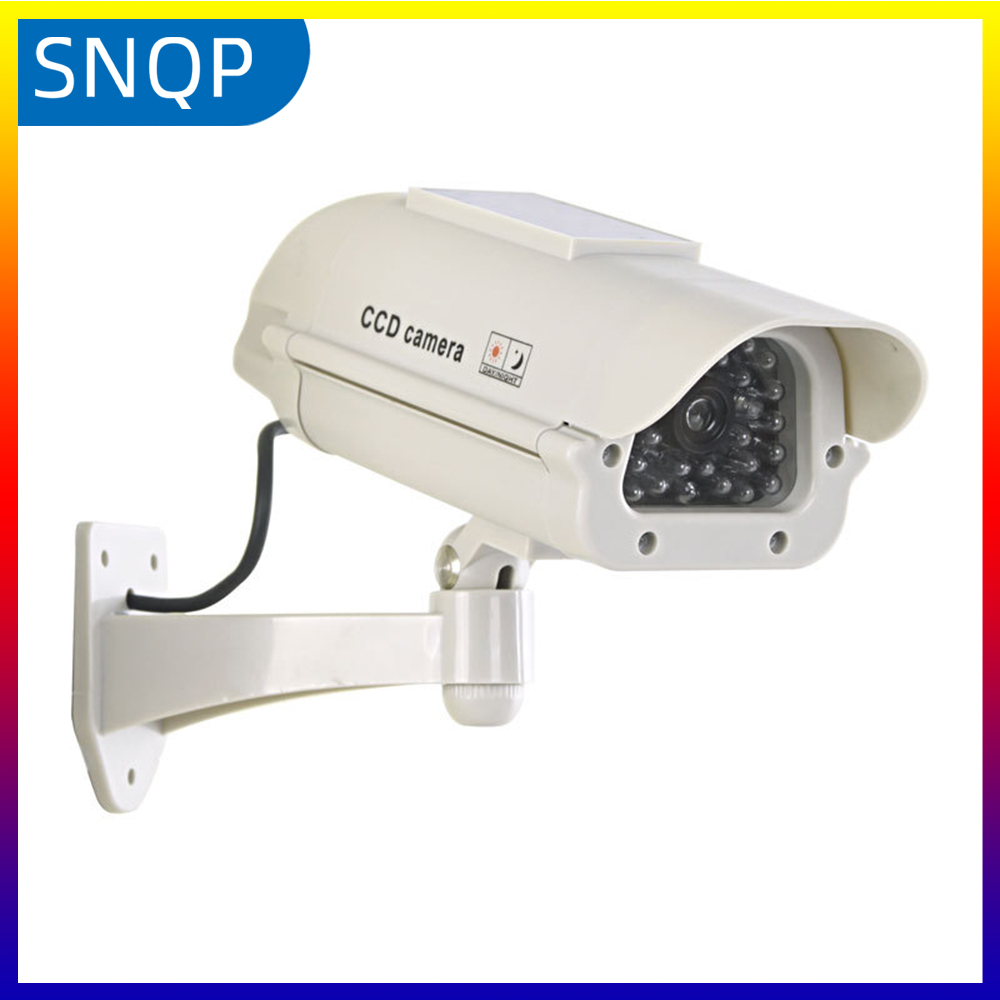 Home Security Items - Simulation Solar Camera Waterproof Fake Camera