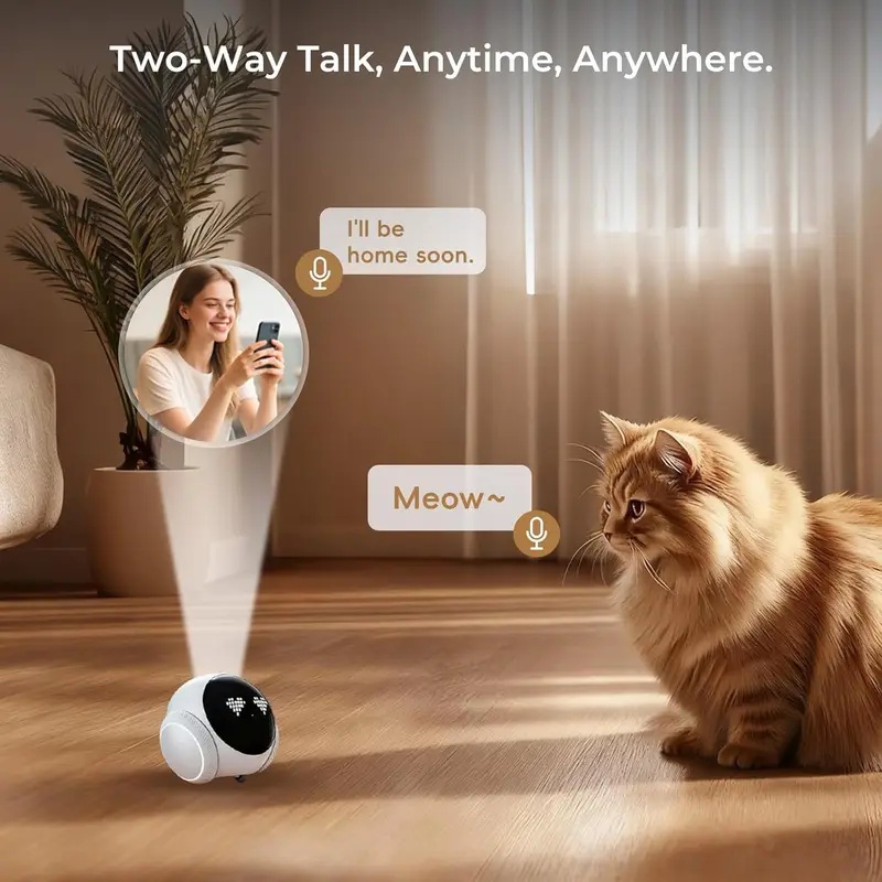 Movable Indoor Pet Robot Camer - Home Security Robots 评论和价格