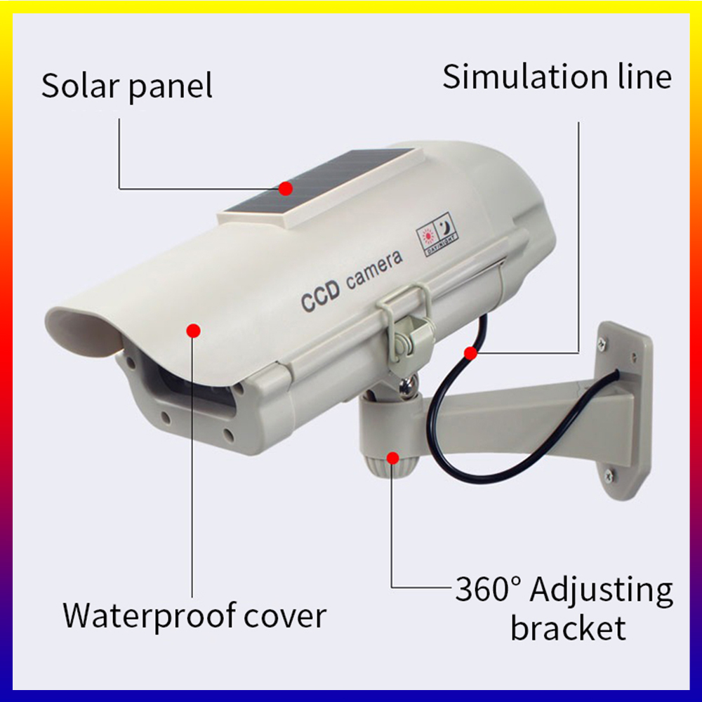 Simulation Solar Camera Waterp - Home Security Items 评论和价格