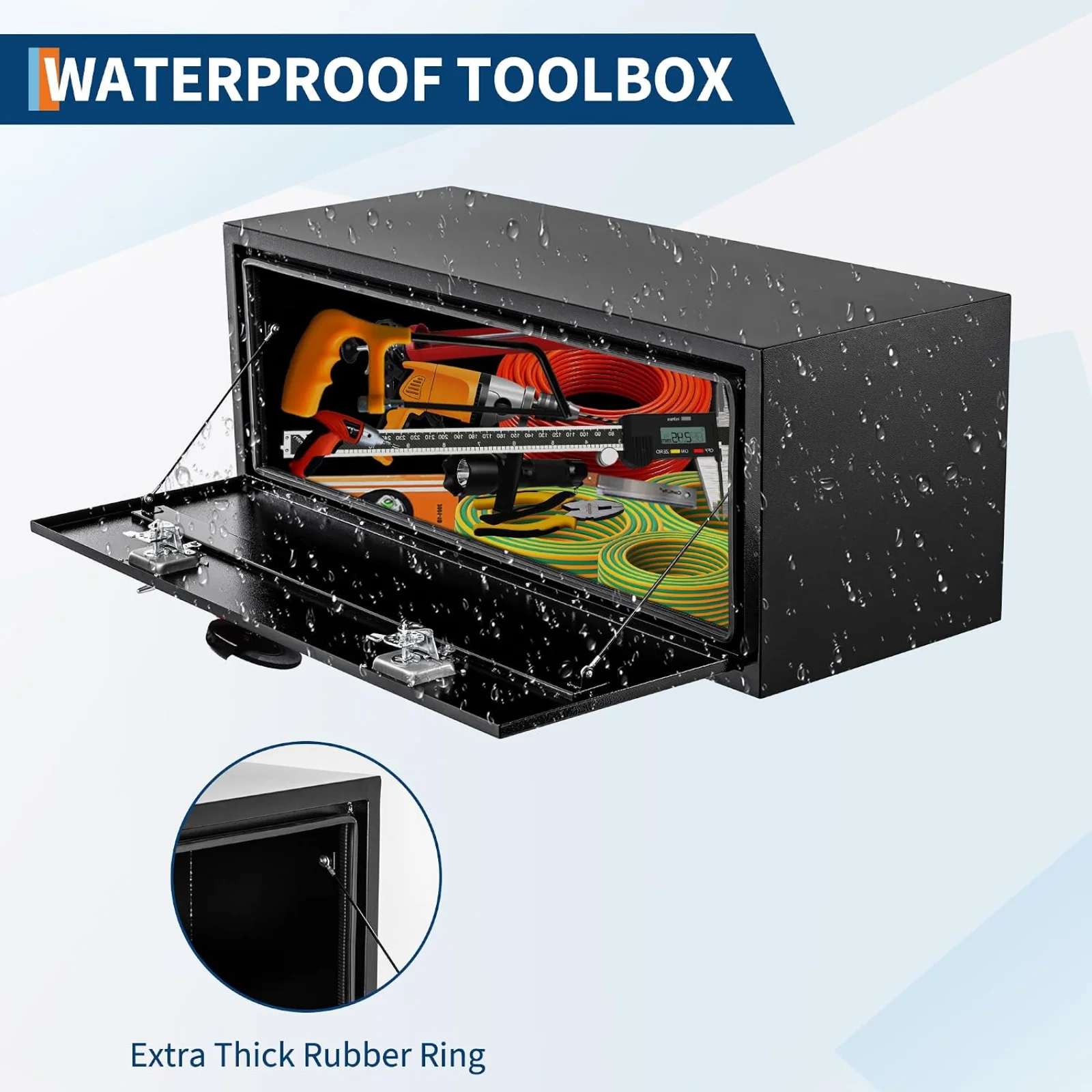 Heavy Duty Black Steel Truck B - Home Security Box 评论和价格