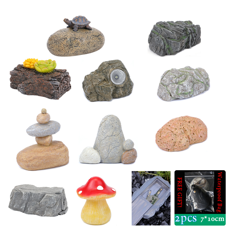 Sight Secret Rock Stone Shape  - Home Security Items 评论和价格