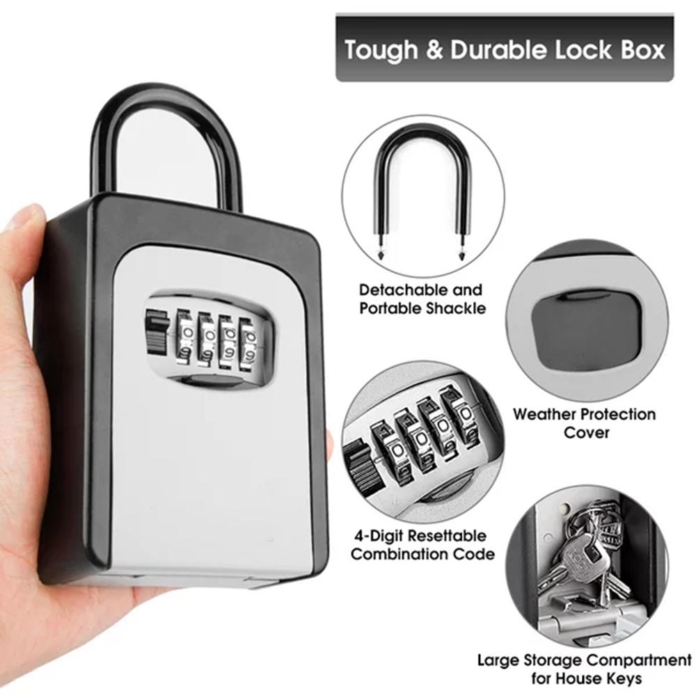 Wall-Mounted Key Storage Box P - Home Security Box 评论和价格